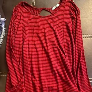 Red Tunic Top